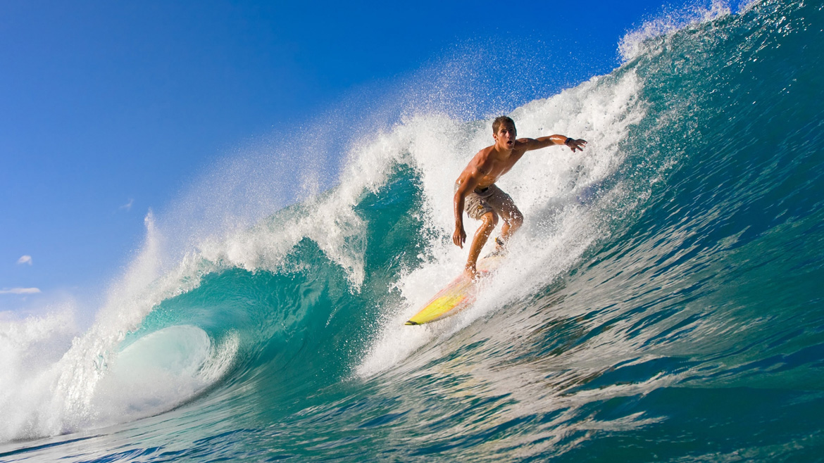 surfing